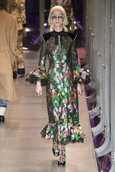 gucci collezione autunno inverno 2017|Gucci dresses 2017.